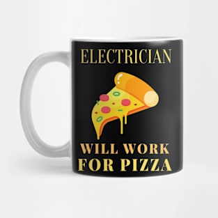 Pizza electrician Mug